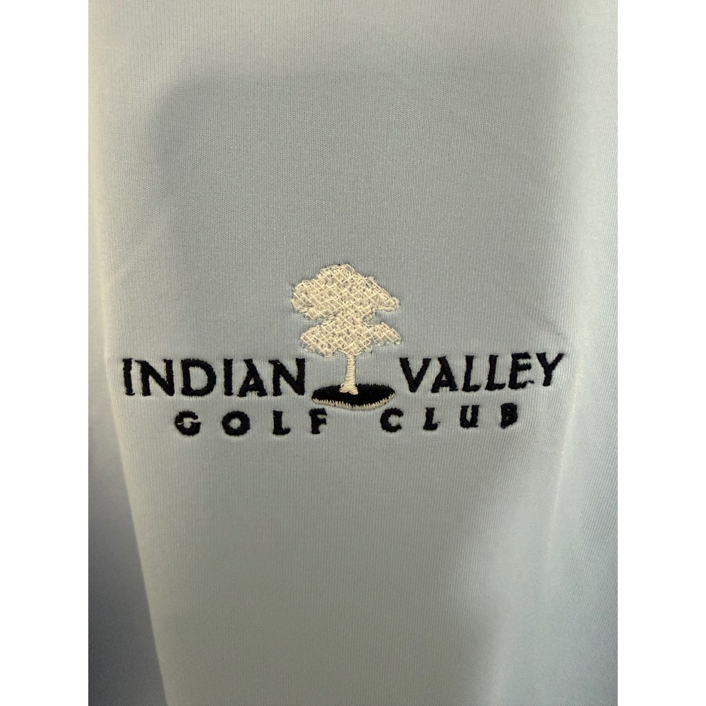 FootJoy Mens Sky Blue Indian Valley Golf Club Polo Shirt 3XL 28559 NWT - Picture 5 of 7